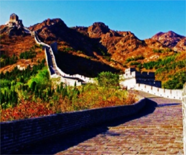 秋景长城