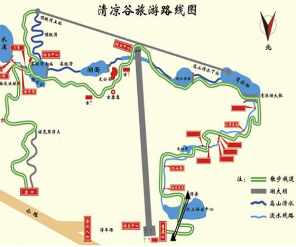旅游路线图