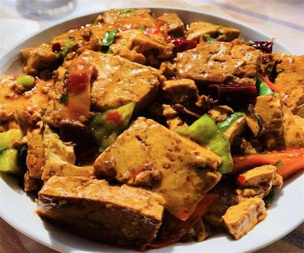 农家炒豆腐