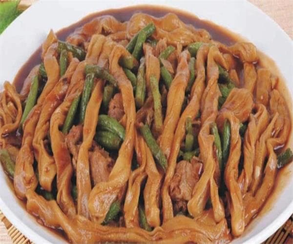 排骨豆角贴卷子