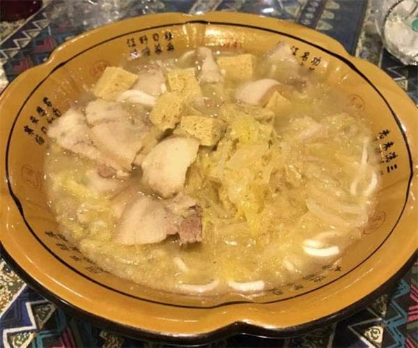 酸菜豆腐